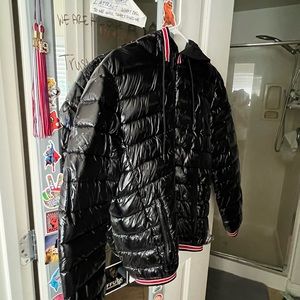 Calvin Klein Black Shine Puffer Jacket